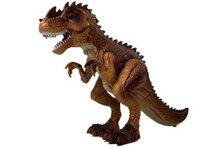 Tyrannosaurus liikumises koos heli ja valgusega Lean Toys hind ja info | Poiste mänguasjad | kaup24.ee