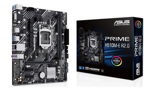 ASUS Prime H510M-E R2.0 hind ja info | Emaplaadid | kaup24.ee