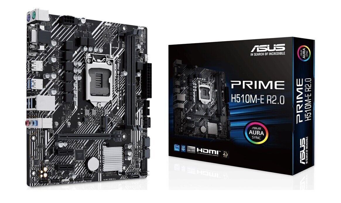 ASUS Prime H510M-E R2.0 цена и информация | Emaplaadid | kaup24.ee