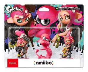 Nintendo Amiibo Octoling Girl Boy Octopus 3-in-1 Set цена и информация | Атрибутика для игроков | kaup24.ee