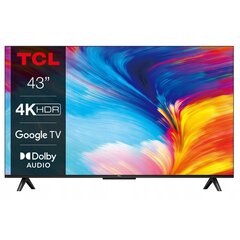 Смарт-ТВ TCL 43P631 4K ULTRA HD LED WI-FI LED 4K Ultra HD 43" цена и информация | Телевизоры | kaup24.ee