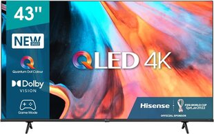 Hisense Serie 43E7HQ цена и информация | Телевизоры | kaup24.ee