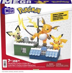 Конструктор Mega Construx Pokemon Pikachu эволюция цена и информация | Конструкторы и кубики | kaup24.ee