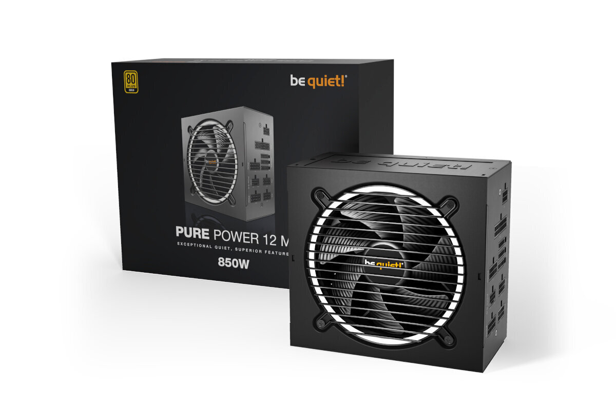 Pure Power 12 M 850W 80+ цена и информация | Toiteplokid (PSU) | kaup24.ee