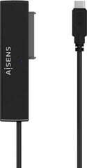 USB-SATA kõvaketta adapter Aisens hind ja info | USB jagajad, adapterid | kaup24.ee