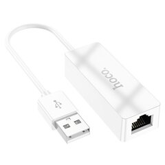 Hoco UA22 USB-A to RJ45 100 Mbp цена и информация | Адаптеры и USB-hub | kaup24.ee
