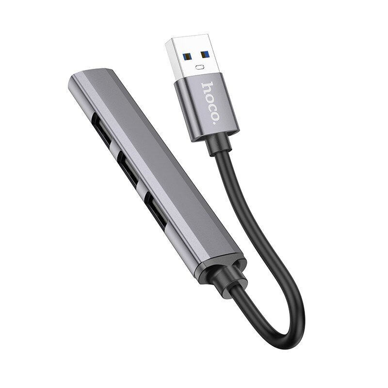 Hoco HB26 4-in-1 adapter USB-A to 1xUSB3.0 + 3xUSB2.0 цена и информация | USB jagajad, adapterid | kaup24.ee