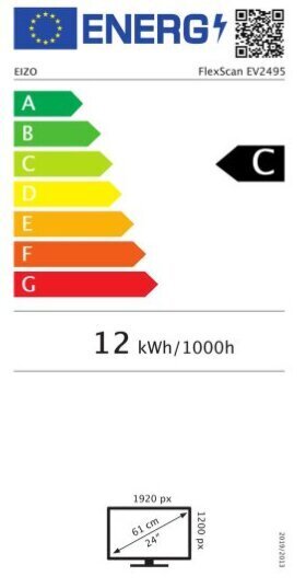 Eizo FlexScan EV2495 цена и информация | Monitorid | kaup24.ee