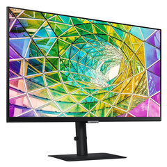 Samsung 69 см/27 дюймов (3840x2160) Samsung S27A800NMP 16:9 5 мс IPS HDMI DisplayPort VESA Pivot 4K Черный цена и информация | Мониторы | kaup24.ee