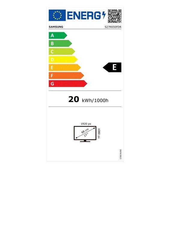 Samsung LS27R650FDRXEN цена и информация | Monitorid | kaup24.ee