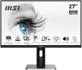MSI Pro MP273QP hind ja info | MSI Monitorid ja monitori kinnitused | kaup24.ee