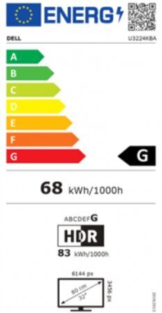 Dell U3224KBA 210-BHNX цена и информация | Monitorid | kaup24.ee