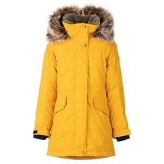 Lenne parka tüdrukutele 250g Elita 23363*111, sinep цена и информация | Куртки, пальто для девочек | kaup24.ee