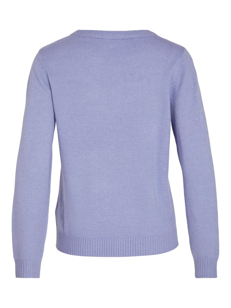 Vila naiste pullover 14054177*08, lilla/punane 5715309574033 цена и информация | Naiste kampsunid | kaup24.ee