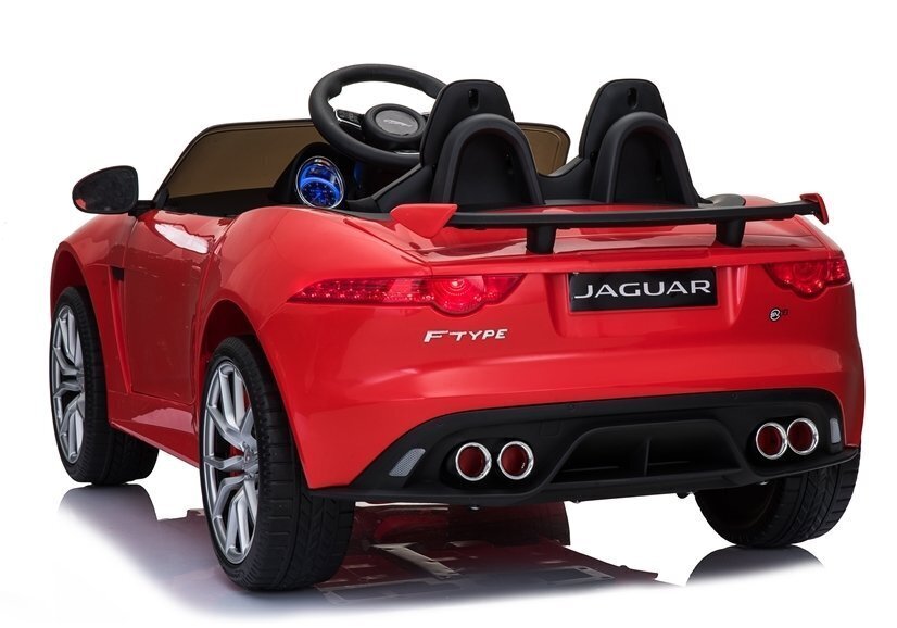 Jaguar F-Type elektriauto lastele, punane läige hind ja info | Laste elektriautod | kaup24.ee