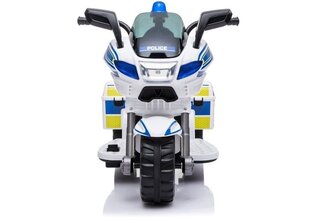 Детский электрический полицейский мотоцикл TR1912, белый цена и информация | Электромобили для детей | kaup24.ee