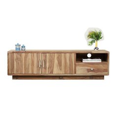 ТВ шкаф DKD Home Decor Деревянный (160 x 42 x 46 cm) цена и информация | Тумбы под телевизор | kaup24.ee