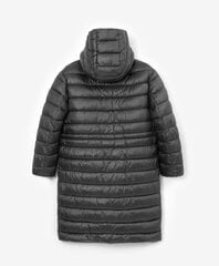 Пальто демисезонное стеганое с капюшоном для девочек Gulliver, серое  цена и информация | Куртки, пальто для девочек | kaup24.ee
