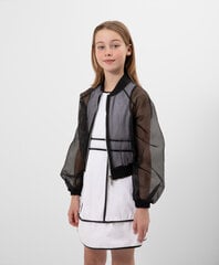 Jope tüdrukutele Gulliver, must цена и информация | Куртки, пальто для девочек | kaup24.ee