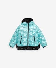 Весенняя куртка на искусственном пуху со спущенным плечом для девочек Gulliver, зеленая цена и информация | Куртки, пальто для девочек | kaup24.ee