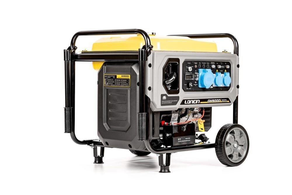 Inverter generaator Loncin 7,5 kW 420 cm3 raami hind ja info | Generaatorid | kaup24.ee