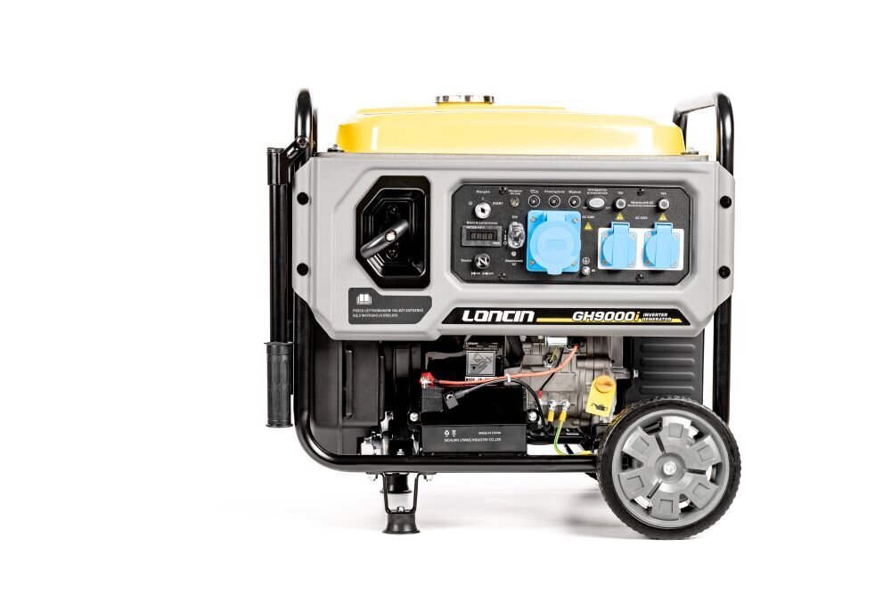 Inverter generaator Loncin 7,5 kW 420 cm3 raami hind ja info | Generaatorid | kaup24.ee