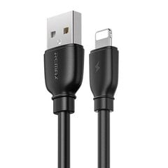Kaabel Remax-RC-138I USB-Lightning, 1 m. must цена и информация | Кабели для телефонов | kaup24.ee