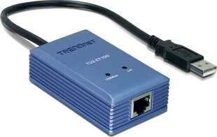 USB-Ethernet Adapter Trendnet TU2-ET100 hind ja info | USB jagajad, adapterid | kaup24.ee