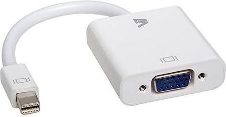 Mini DisplayPort-VGA Adapter V7 CBL-MV1WHT-5E цена и информация | USB jagajad, adapterid | kaup24.ee