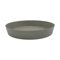 Lillepoti Taldrik Plastiken taupe (Ø 28 X 4.4 cm) hind ja info | Lillepotialused ja lillede tarvikud | kaup24.ee