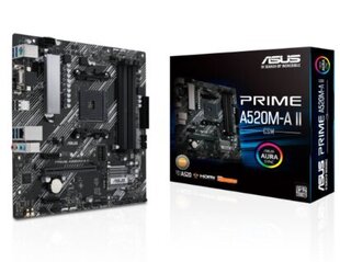 Asus PRIME A520M-A II/CSM hind ja info | Emaplaadid | kaup24.ee