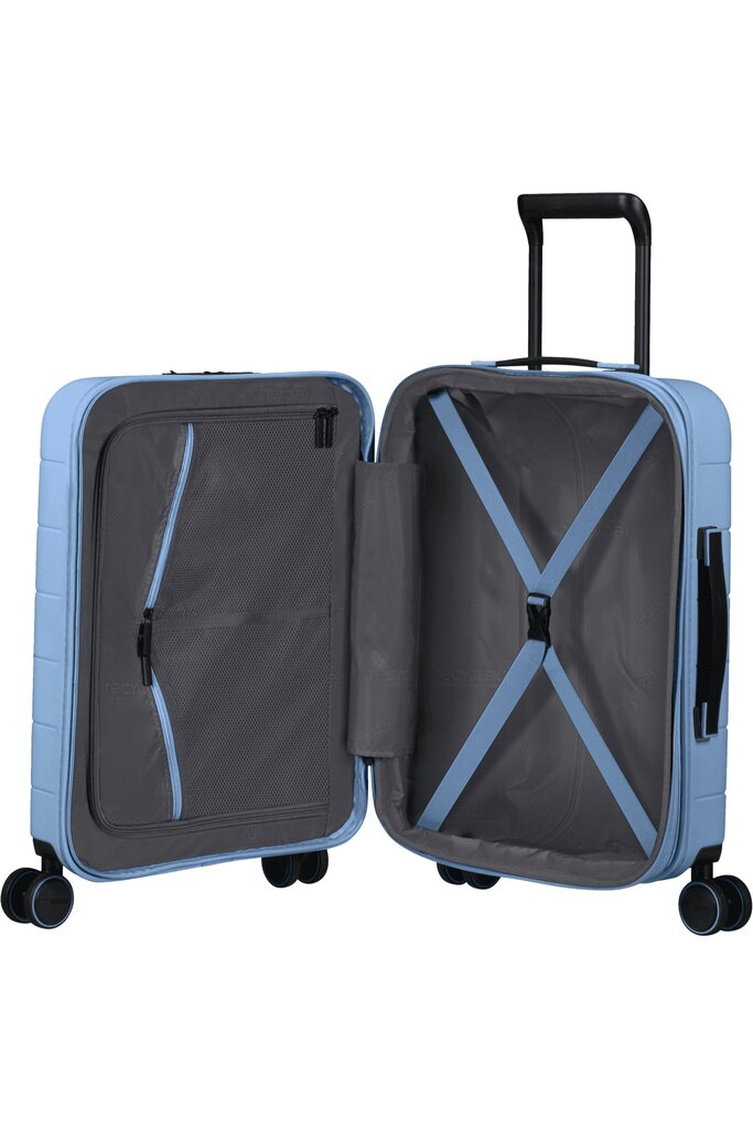 Keskmine reisikohver American Tourister Novastream Spinner, M, Pastel Blue/sinine цена и информация | Kohvrid, reisikotid | kaup24.ee