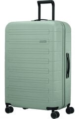 American Tourister большой чемодан  Novastream Spinner Nomad Green L 77 см, зелёный цена и информация | Чемоданы, дорожные сумки | kaup24.ee
