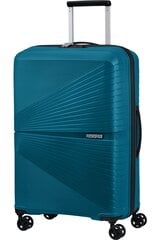 American Tourister средний чемодан Airconic Spinner Deep Ocean M 67 см, синий цена и информация | Чемоданы, дорожные сумки | kaup24.ee