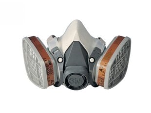 3M poolmask A2P2 filtriga цена и информация | Головные катушки | kaup24.ee