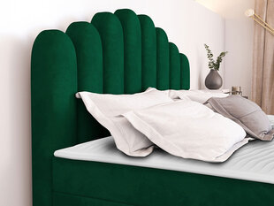 Кровать Beretini 140x200см, зеленая цена и информация | Кровати | kaup24.ee