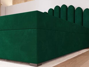 Кровать Beretini 180x200см, зеленая цена и информация | Кровати | kaup24.ee