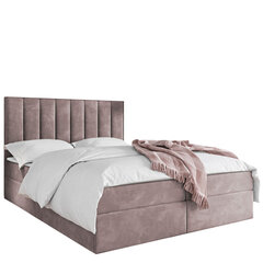 Двуспальная кровать Hugo 160x200 см, зеленая цена и информация | Кровати | kaup24.ee