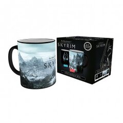 Skyrim Dragon Symbol Heat Change Mug 320ml цена и информация | Атрибутика для игроков | kaup24.ee