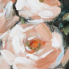Õlimaal Roses, 80 x 4 x 100 cm hind ja info | Seinapildid | kaup24.ee