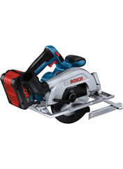 Akuketassaag Bosch GKS 18V-57-2 18V (2x5,5Ah) 06016C1202 цена и информация | Пилы, циркулярные станки | kaup24.ee