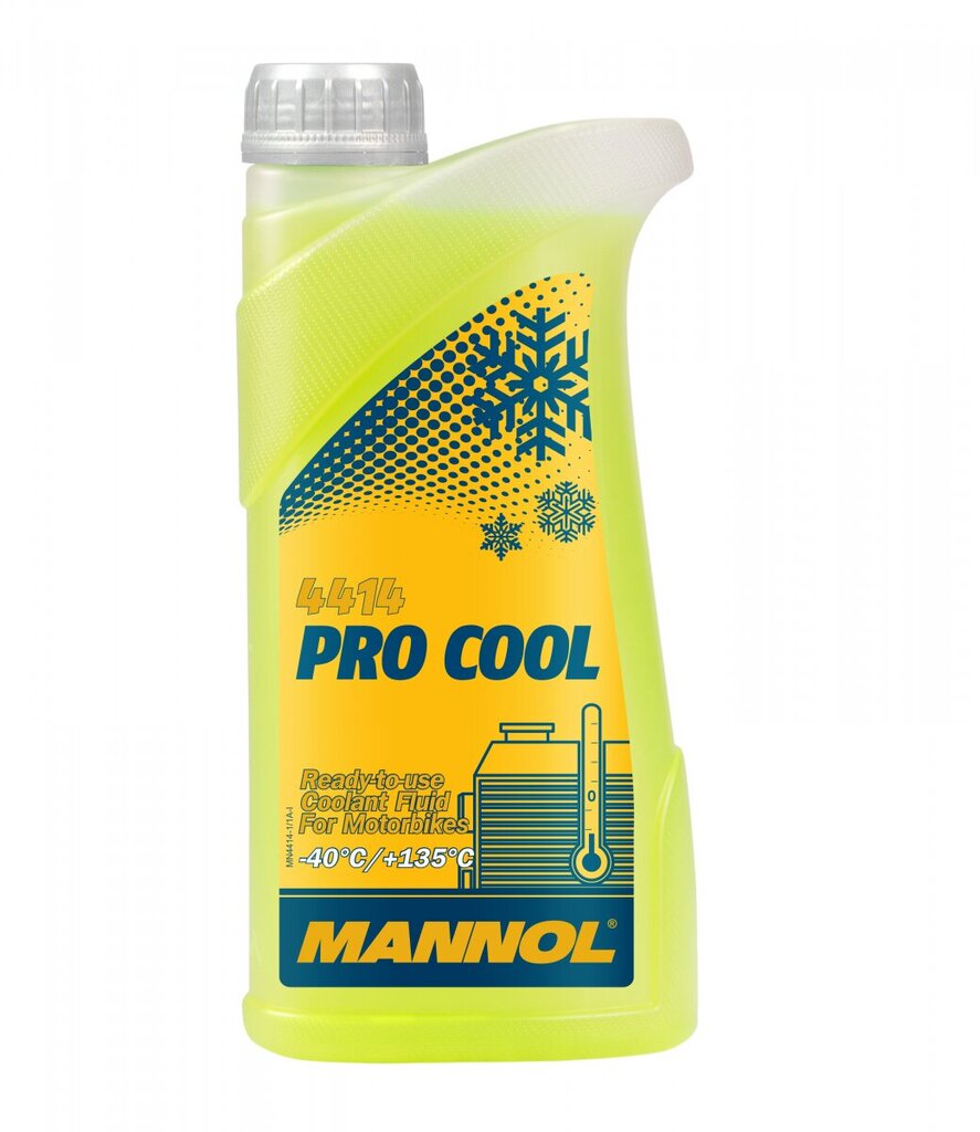 Antifriis Mannol 4414 Pro Cool -40C, 1l hind ja info | Antifriisid ja jahutusvedelikud | kaup24.ee