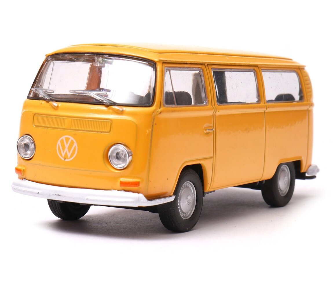 VW Bus T2 1972, kollane, 1:34, Welly hind ja info | Mudelautode kollektsioneerimine | kaup24.ee