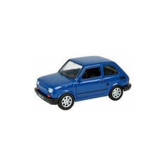 FIAT 126P, sinine, 1:34, Welly hind ja info | Mudelautode kollektsioneerimine | kaup24.ee