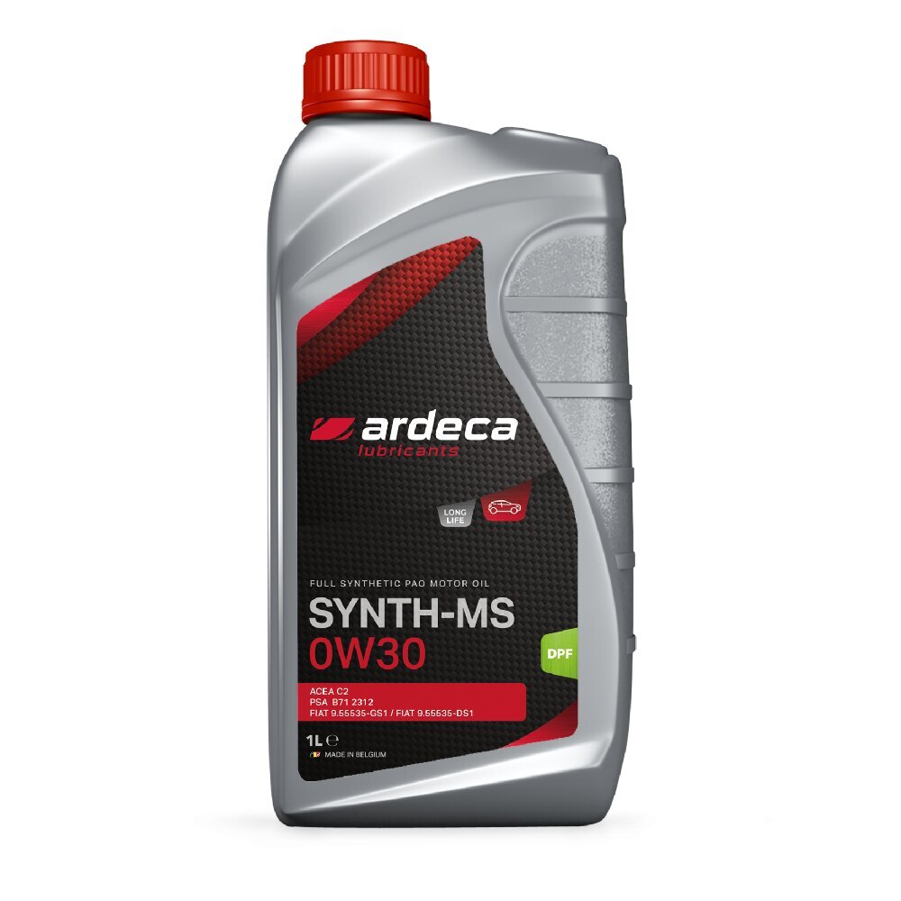 Õli Ardeca Synth-MS 5W-30, 1 l hind ja info | Mootoriõlid | kaup24.ee
