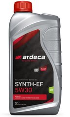 Масло моторное Ardeca Synth-EF 5W-30, 1 л цена и информация | Моторные масла | kaup24.ee