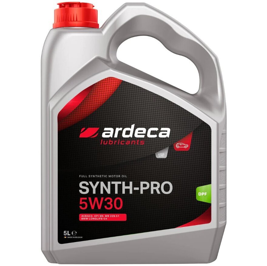 Mootoriõli Ardeca Synth-PRO 5w-30, 5 l hind ja info | Mootoriõlid | kaup24.ee
