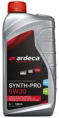 Масло моторное Ardeca Synth-PRO 5w-30, 1 л цена и информация | Моторные масла | kaup24.ee