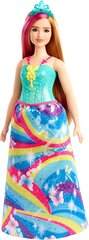 Кукла принцесса Барби Dreamtopia — синяя тиара (GJK16) цена и информация | Игрушки для девочек | kaup24.ee