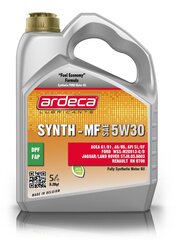 Масло Ardeca Synth-MF 5W-30, 5 л цена и информация | Моторные масла | kaup24.ee